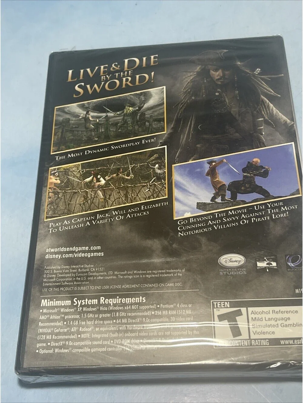 Pirates of the Caribbean At World's End game (PC, 2007) PC Sealed New